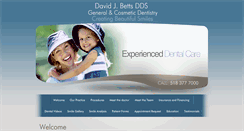 Desktop Screenshot of davidjbettsdds.com